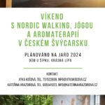 aromaterapie, nordic walking, joga, pobyt